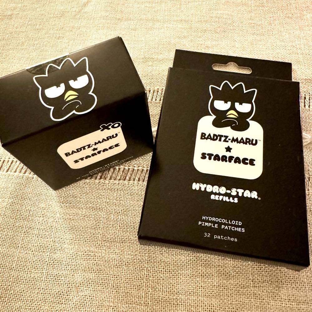🦄LTD Edition⭐️Starface x BADTZ-MARU/HELLO KITTY~Pimple Patches Compact +Refill!